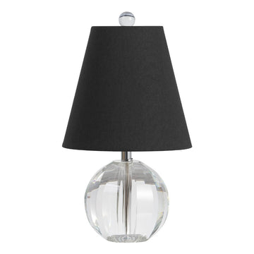 Goddard 16" Crystal Ball/Metal LED Table Lamp - JONATHAN Y